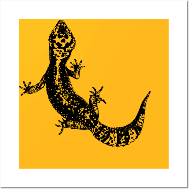 Gecko / Gekkonidae Wall Art by R LANG GRAPHICS